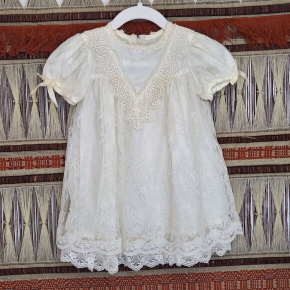 Gunne Sax Other - Gunne Sax by Jessica McClintock vintage lace girls dress